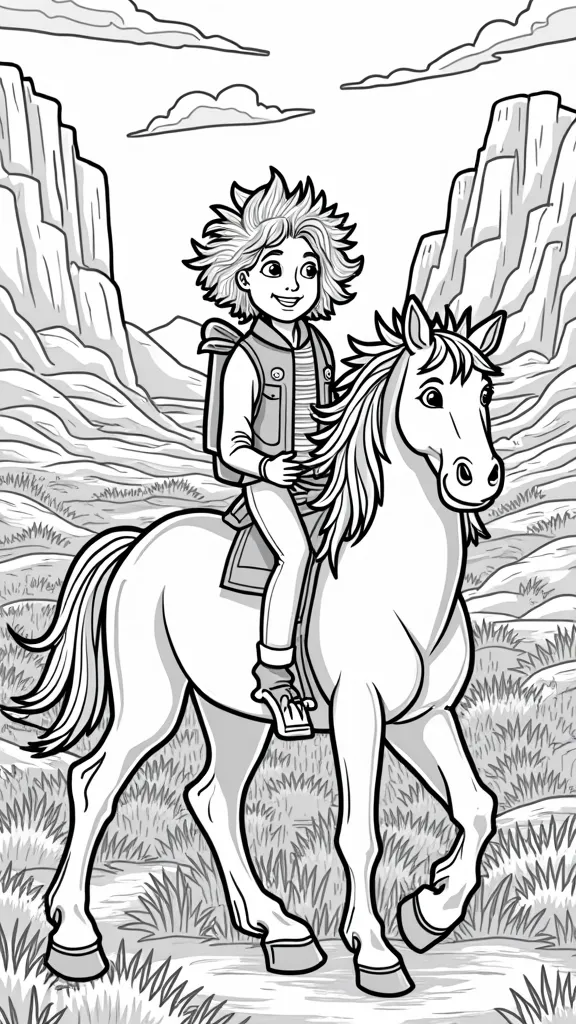 spirit untamed coloring pages